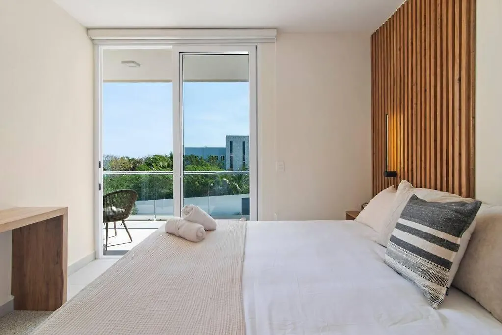 Akumal Skies Private Terrace W Jacuzzi W Sea Views Walk To Beach Apartment